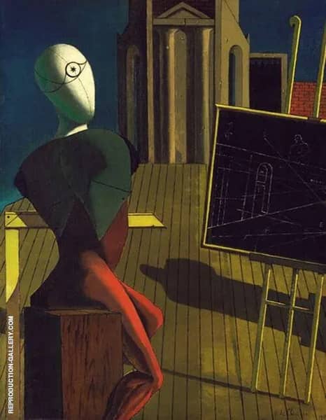 The Seer 1915 by Giorgio de Chirico | Oil Painting Reproduction