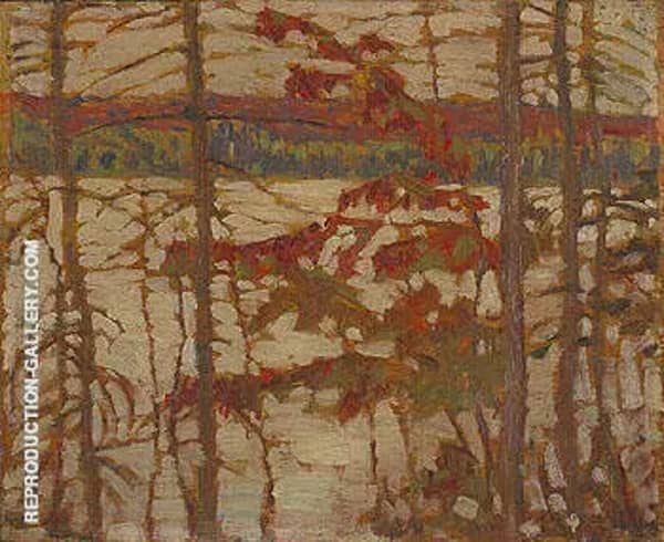 A North Country Lake Algonquin Park 1914 | Oil Painting Reproduction