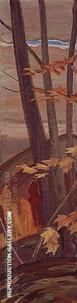 Autumn 1953 II by A Y Jackson | Oil Painting Reproduction