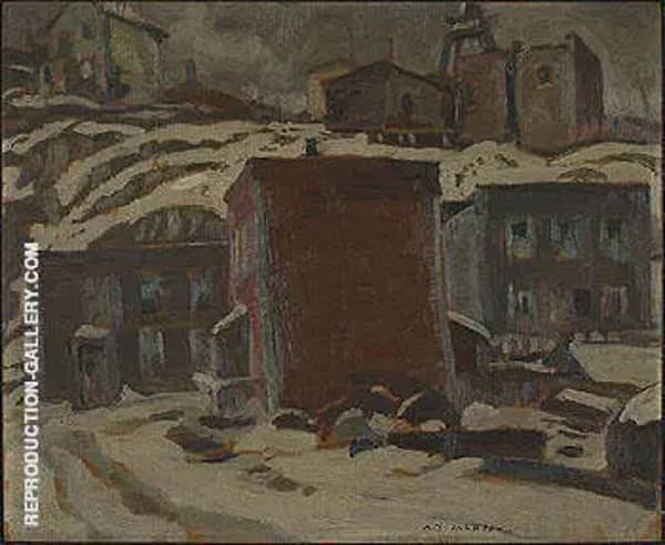 Cobalt Ontario 1932 by A Y Jackson | Oil Painting Reproduction