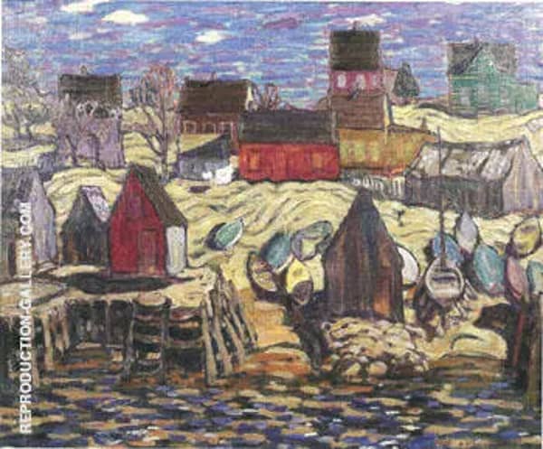 Herring Cove Nova Scotia 1919 by A Y Jackson | Oil Painting Reproduction