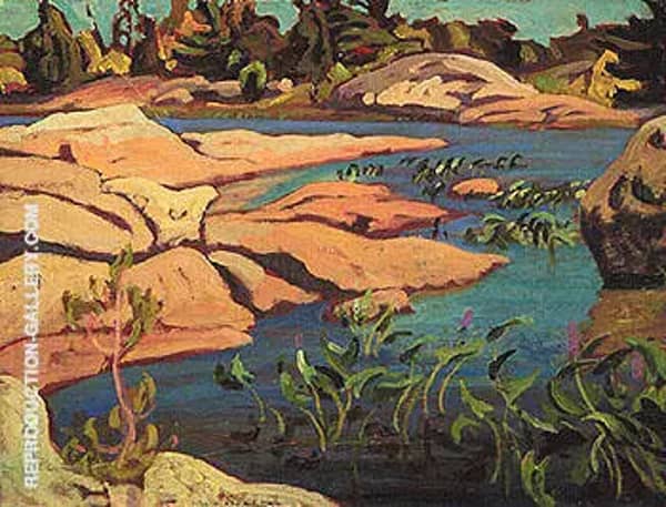 Pickerel Weed Georgian Bay c1932 | Oil Painting Reproduction