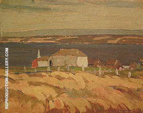 Saint Jean Iledorleans 1925 by A Y Jackson | Oil Painting Reproduction