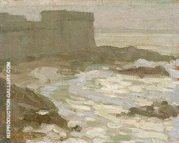 Saint Malo 1911 by A Y Jackson | Oil Painting Reproduction