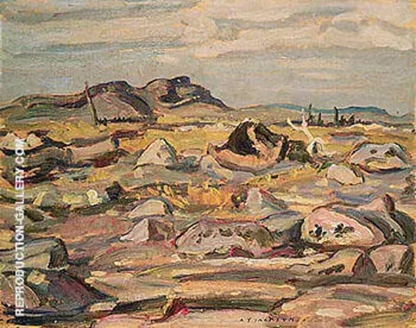 Wilderness Hunter Bay 1950 by A Y Jackson | Oil Painting Reproduction