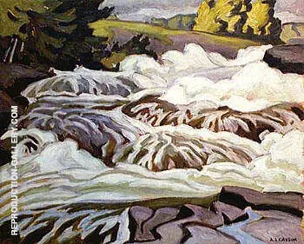 Buck Slide by A J Casson | Oil Painting Reproduction