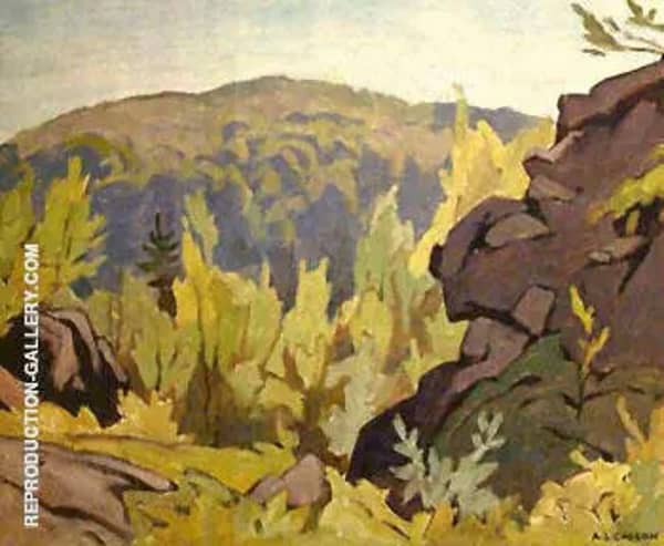 Diamond Lake by A J Casson | Oil Painting Reproduction