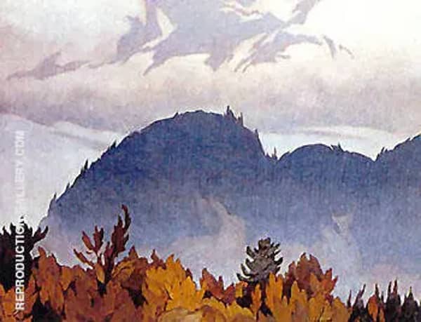 Morning Mist A by A J Casson | Oil Painting Reproduction