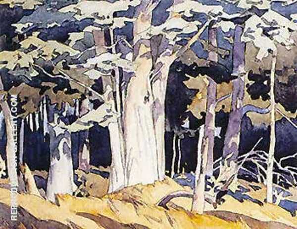 Old Maple by A J Casson | Oil Painting Reproduction