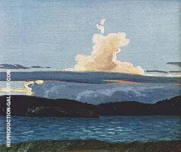 Sunset Algonquin Park by A J Casson | Oil Painting Reproduction