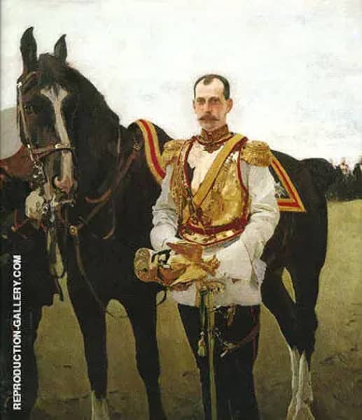 Portrait of Grand Duke Pavel Alexandrovich 1897 | Oil Painting Reproduction