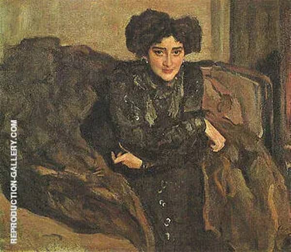Portrait of Yevdokia Loseva 1903 | Oil Painting Reproduction