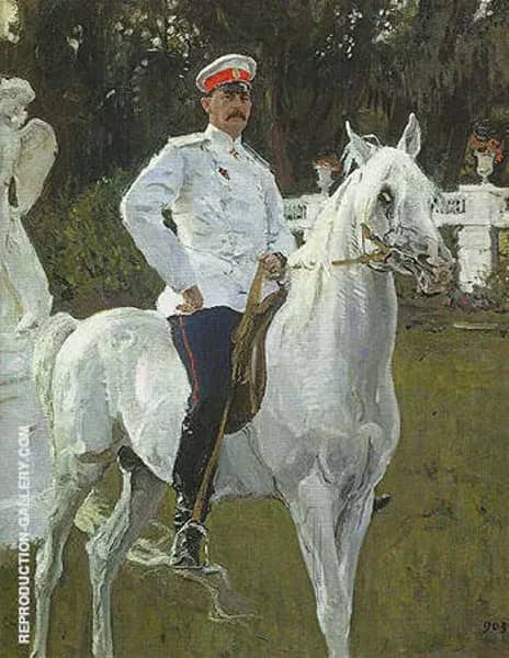 Portrait of Prince Felix Yusupov count Sumarokov Elston 1903 | Oil Painting Reproduction