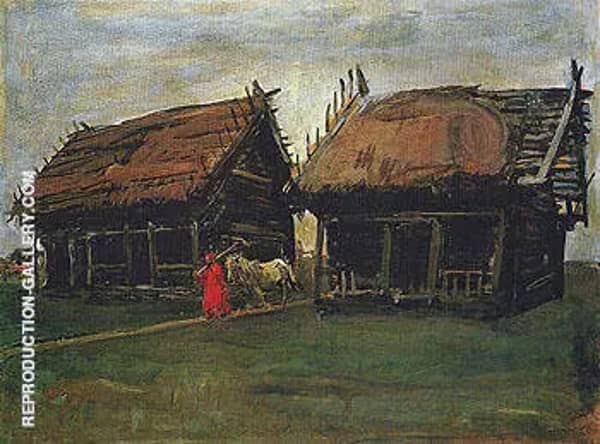 Barns 1904 by Valentin Serov | Oil Painting Reproduction