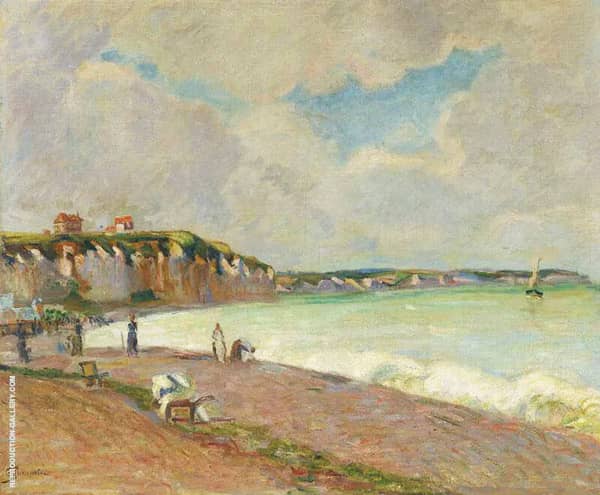 La manche Landscape by Armand Guillaumin | Oil Painting Reproduction