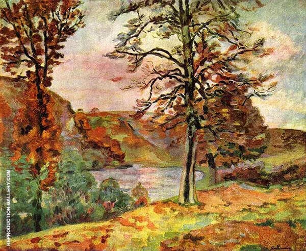 Landscape 1870 by Armand Guillaumin | Oil Painting Reproduction