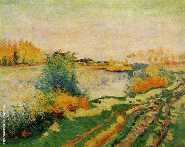 Landscape A by Armand Guillaumin | Oil Painting Reproduction