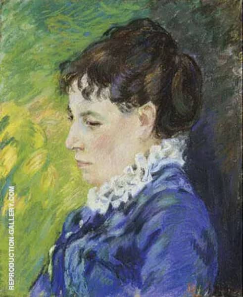Madame Guillaumin 1894 by Armand Guillaumin | Oil Painting Reproduction