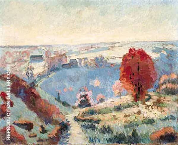 Paysage D'automne by Armand Guillaumin | Oil Painting Reproduction