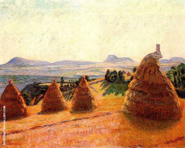 Plateau Bromont at Pontgibaud | Oil Painting Reproduction