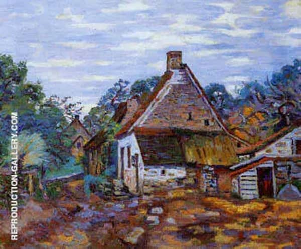 Village by Armand Guillaumin | Oil Painting Reproduction