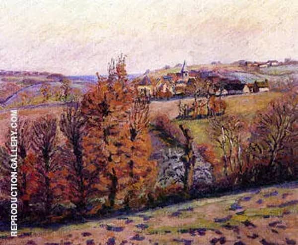 Ville Crozant by Armand Guillaumin | Oil Painting Reproduction