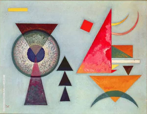 Soft Hard 1927 by Wassily Kandinsky | Oil Painting Reproduction