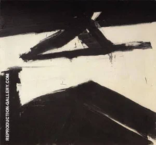 Elizabeth 1958 by Franz Kline | Oil Painting Reproduction