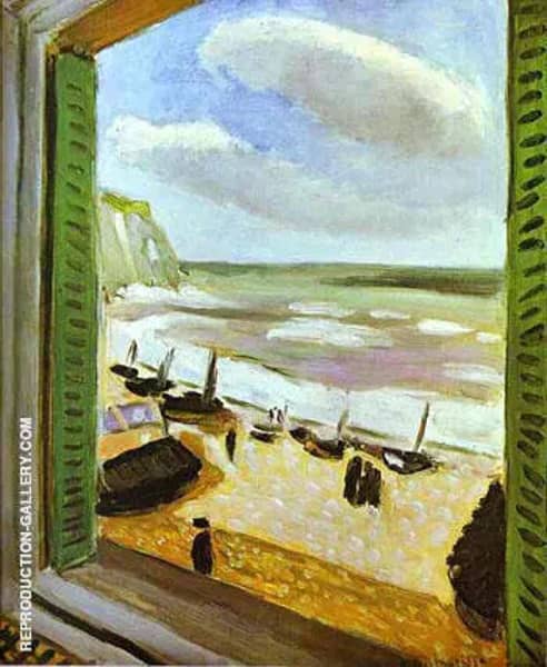 Open Window at Collioure 1905 2 | Oil Painting Reproduction