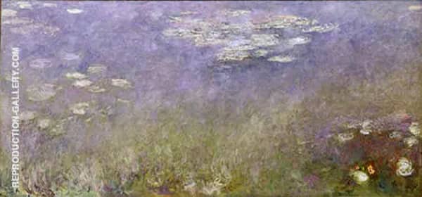 Water Lilies 104 by Claude Monet | Oil Painting Reproduction
