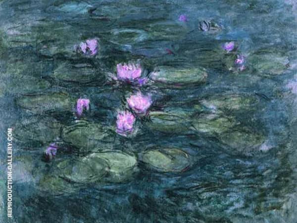 Water Lilies 43 by Claude Monet | Oil Painting Reproduction