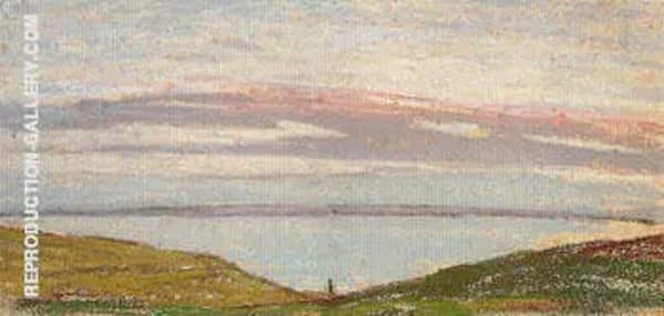 View of The Sea at Sunset 1862 2 | Oil Painting Reproduction