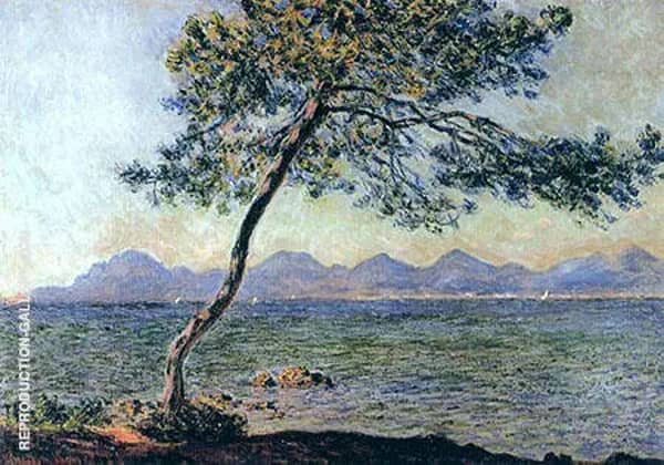 At Cap d'Antibes1888 by Claude Monet | Oil Painting Reproduction