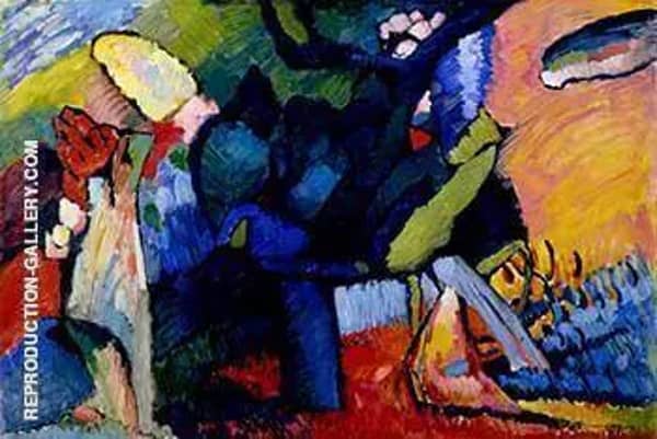 Improvisation 4 1909 by Wassily Kandinsky | Oil Painting Reproduction