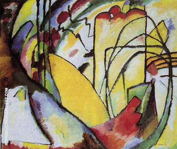 Improvisation 10 1910 by Wassily Kandinsky | Oil Painting Reproduction