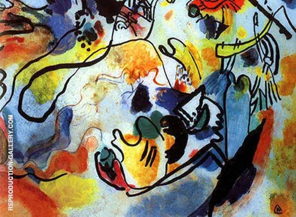 Last Judgment 1912 by Wassily Kandinsky | Oil Painting Reproduction
