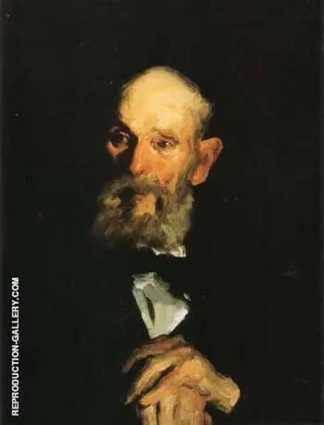 Portrait of My Father 1906 by George Bellows | Oil Painting Reproduction