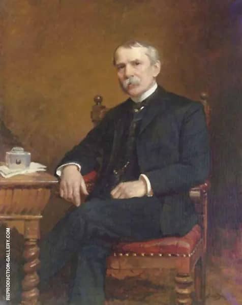 George Troutman 1886 by Cecilia Beaux | Oil Painting Reproduction