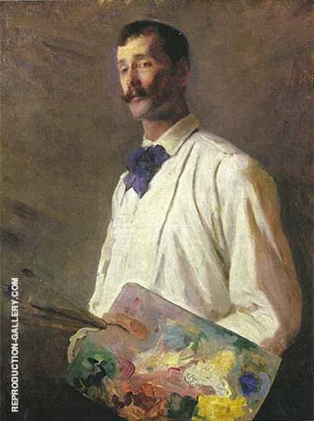Alaxander Harrison 1888 by Cecilia Beaux | Oil Painting Reproduction