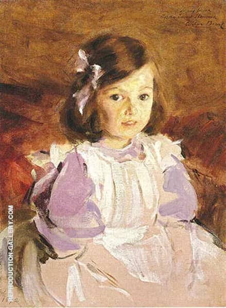 Cynthia Sherwood 1892 by Cecilia Beaux | Oil Painting Reproduction