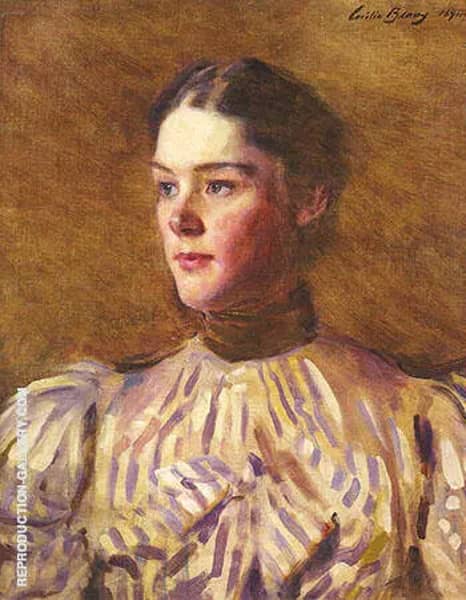 Self Portrait 1894 by Cecilia Beaux | Oil Painting Reproduction