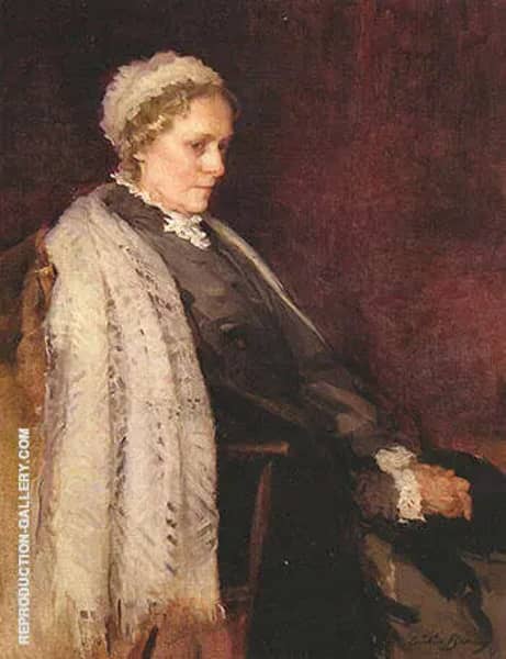 Eliza S Turner 1897 by Cecilia Beaux | Oil Painting Reproduction