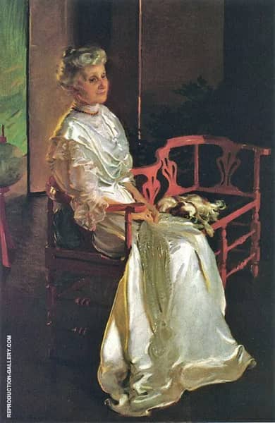 Mrs Richard Low Divine Susan Sophia Smith 1907 | Oil Painting Reproduction