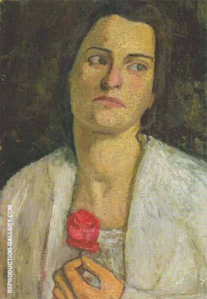 Clara Rilke Westhoff 1905 | Oil Painting Reproduction
