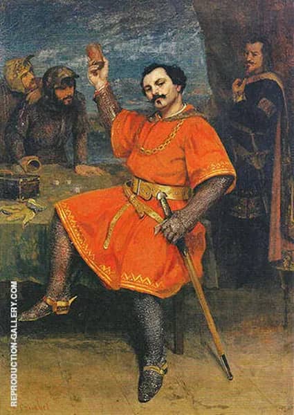 Louis Gueymard as Robert le Diable 1857 | Oil Painting Reproduction