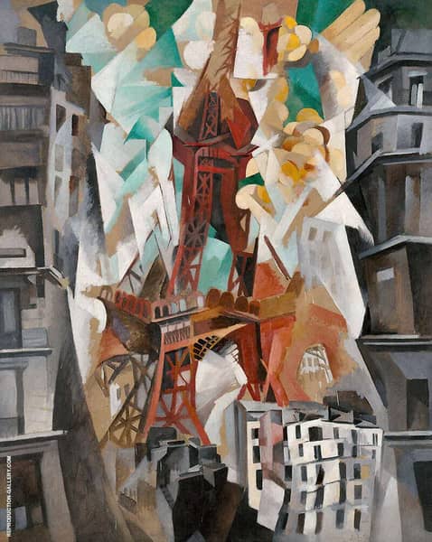 Champ de Mars the Red Tower 1911 | Oil Painting Reproduction
