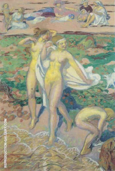 Les Baigneuses de Trebeurden 1919 | Oil Painting Reproduction