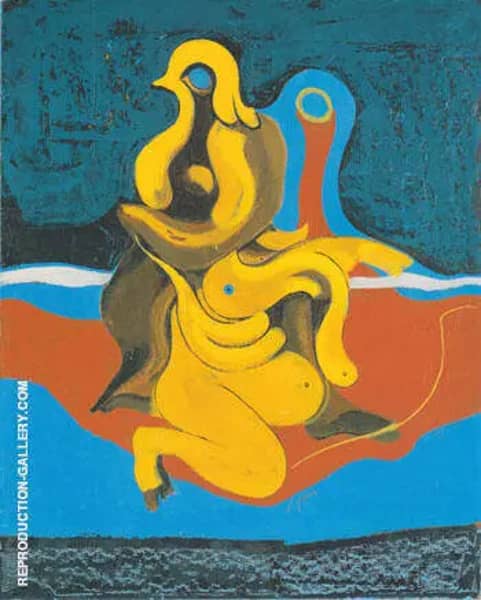 Monument aux Oiseaux 1927 II by Max Ernst | Oil Painting Reproduction