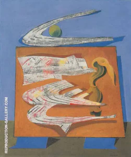 Loplop de mauvaise humeur 1929 by Max Ernst | Oil Painting Reproduction