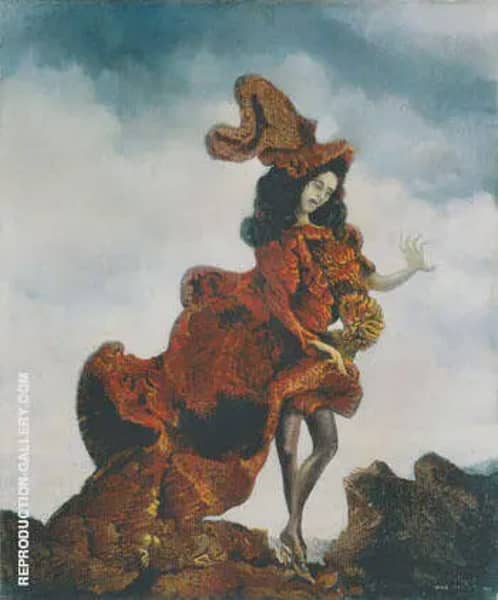 La Fuite or I saw a Grand Duchess who lost her shoe 1940 | Oil Painting Reproduction